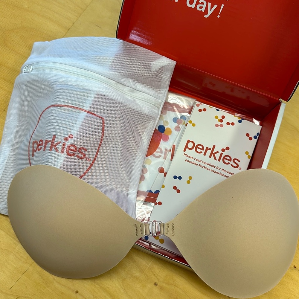 Perkies stick on bra, c cup